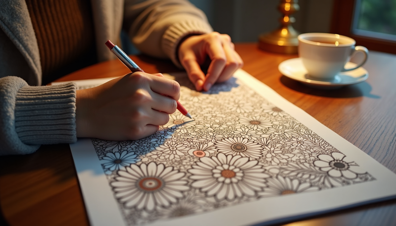 Adult Colouring Page