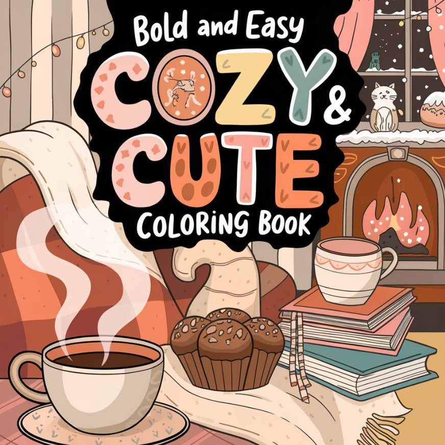 [DCB075] Colouring Page - Cozy & Cute Vol.2