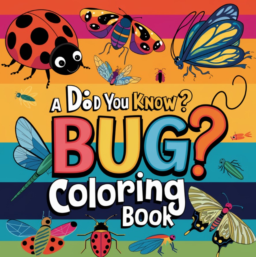 [DCB069] Colouring Page - A Did You Know Bug?