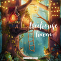 [DCB059] Colouring Page - Treehouse Haven