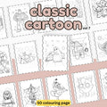 [DCB036] Colouring Page - Classic Cartoon Vol.7