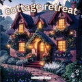 [DCB057] Colouring Page - Cottage Retreat