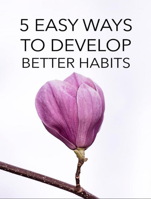 [DLB050] Self Improvement Ebook - 5 Easy Ways To Develop Better Habits