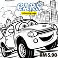 [DCB014] Colouring Page - Cars
