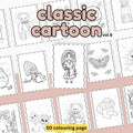 [DCB037] Colouring Page - Classic Cartoon Vol.8