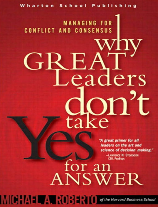 [DLB038] Ebook - Why Great Leaders Don’t Take Yes for an Answer