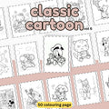 [DCB035] Colouring Page - Classic Cartoon Vol.6
