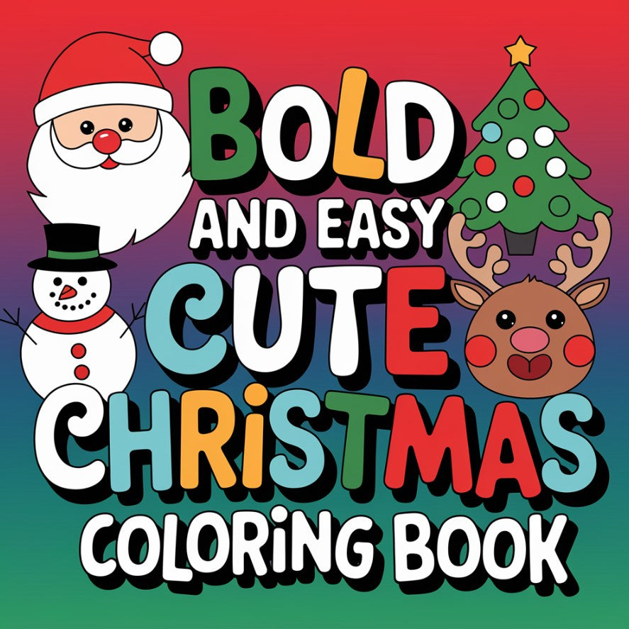 [DCB071] Colouring Page - Cute Christmas Vol.1