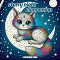[DCB047] Colouring Page - Starry Night Companion