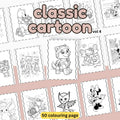 [DCB033] Colouring Page - Classic Cartoon Vol.4