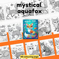 [DCB042] Colouring Page - Mystical Aquafox