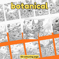 [DCB039] Colouring Page - Botanical Vol 1