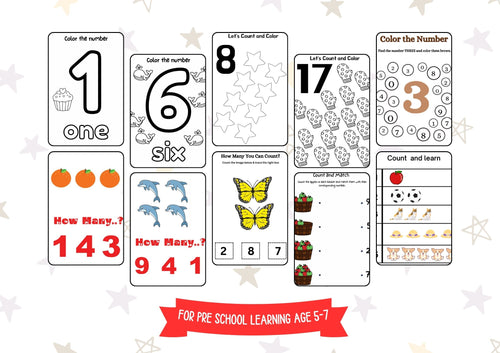 Fun With Numbers – Early Learning Math eBook for Toddlers & Preschoolers