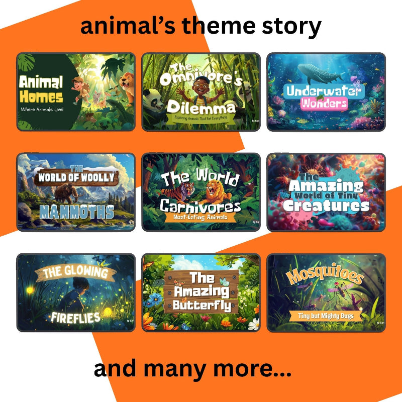 [SF008] Kid's Short Story Video Bundle