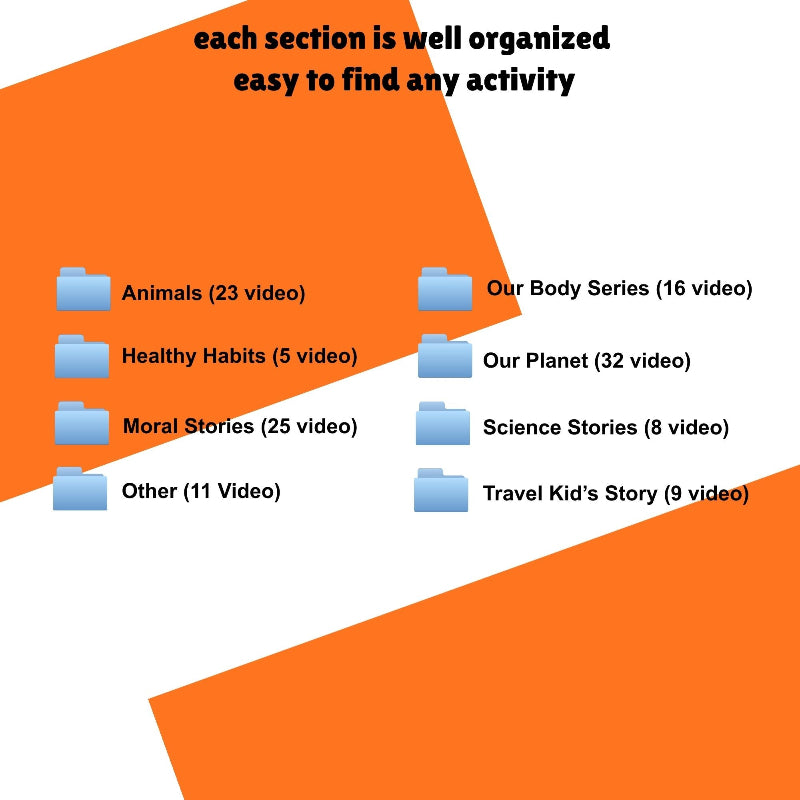 [SF008] Kid's Short Story Video Bundle