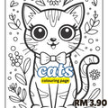 [DCB015] Colouring Page - Cats Vol 1