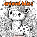 [DCB020] Colouring Page - Animal Bliss