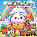 [DCB080] Colouring Page - Chbi Style