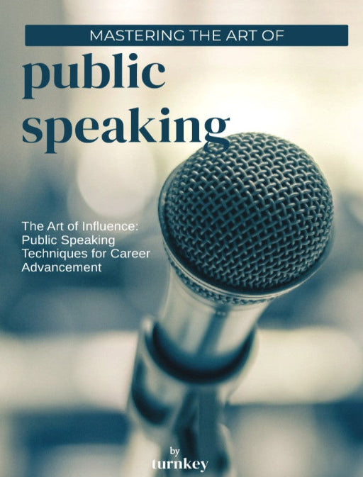 [DLB001] Public Speaking Techniques for Career Advancement